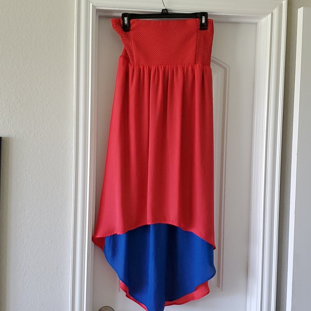 Reversible strapless Sun dress